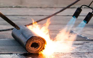 Wall Under Heywood asphalt flat roofing repairs
