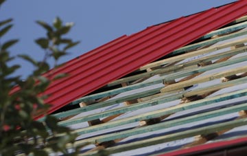 Wall Under Heywood corrugated roofing costs